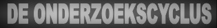 Onderzoekscyclus